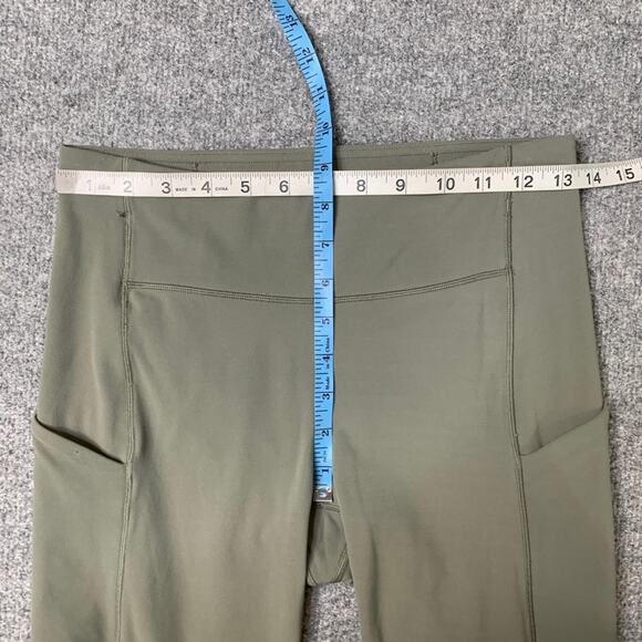 Lululemon Leggings Womens 6 Sage Speed Up Full On Luxtreme Wicking Stash Pockets - Picture 6 of 14